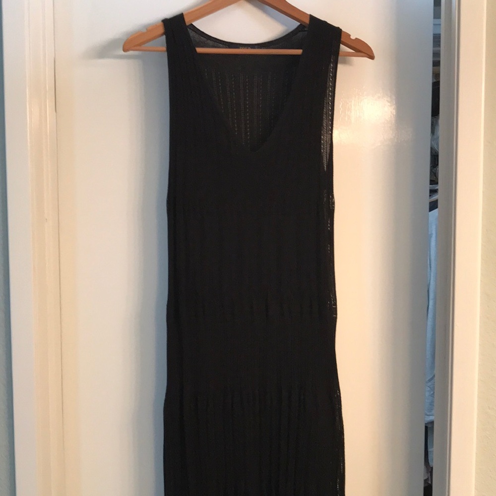 POLO Ralph Lauren black cotton dress